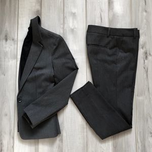 Express 2 piece pants and blazer suit